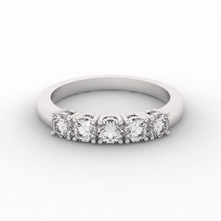 Marilyn Diamond Ring - 3.5mm video#Stone Size_3.5mm