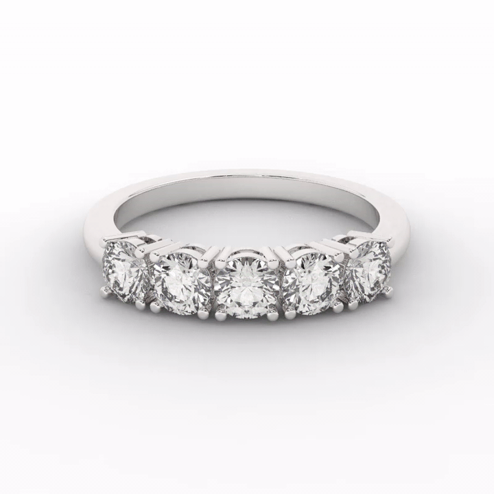 Marilyn Diamond Ring - 4mm video#Stone Size_4mm