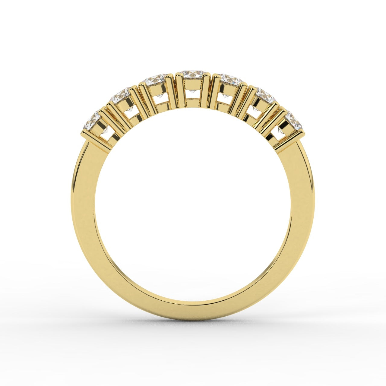 Elizabeth Diamond Ring - Yellow Gold 3.1mm#Metal Colour_Yellow Gold#Stone Size_3.1mm