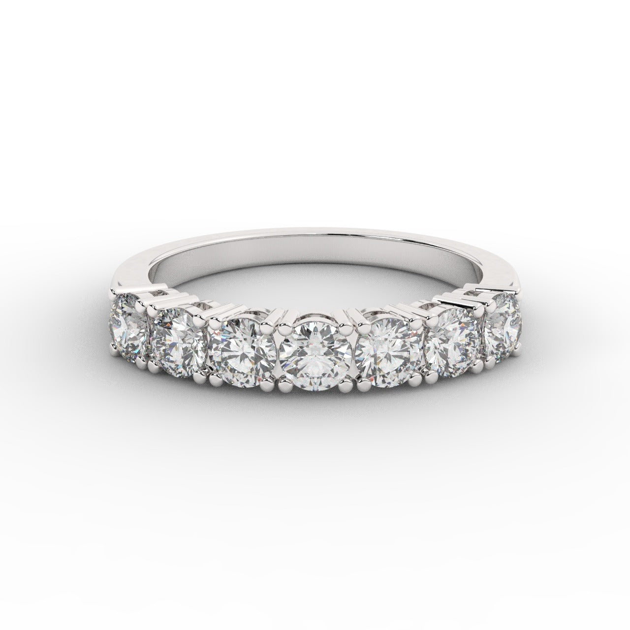 Elizabeth Diamond Ring - White Gold 3.5mm#Metal Colour_White Gold#Stone Size_3.5mm