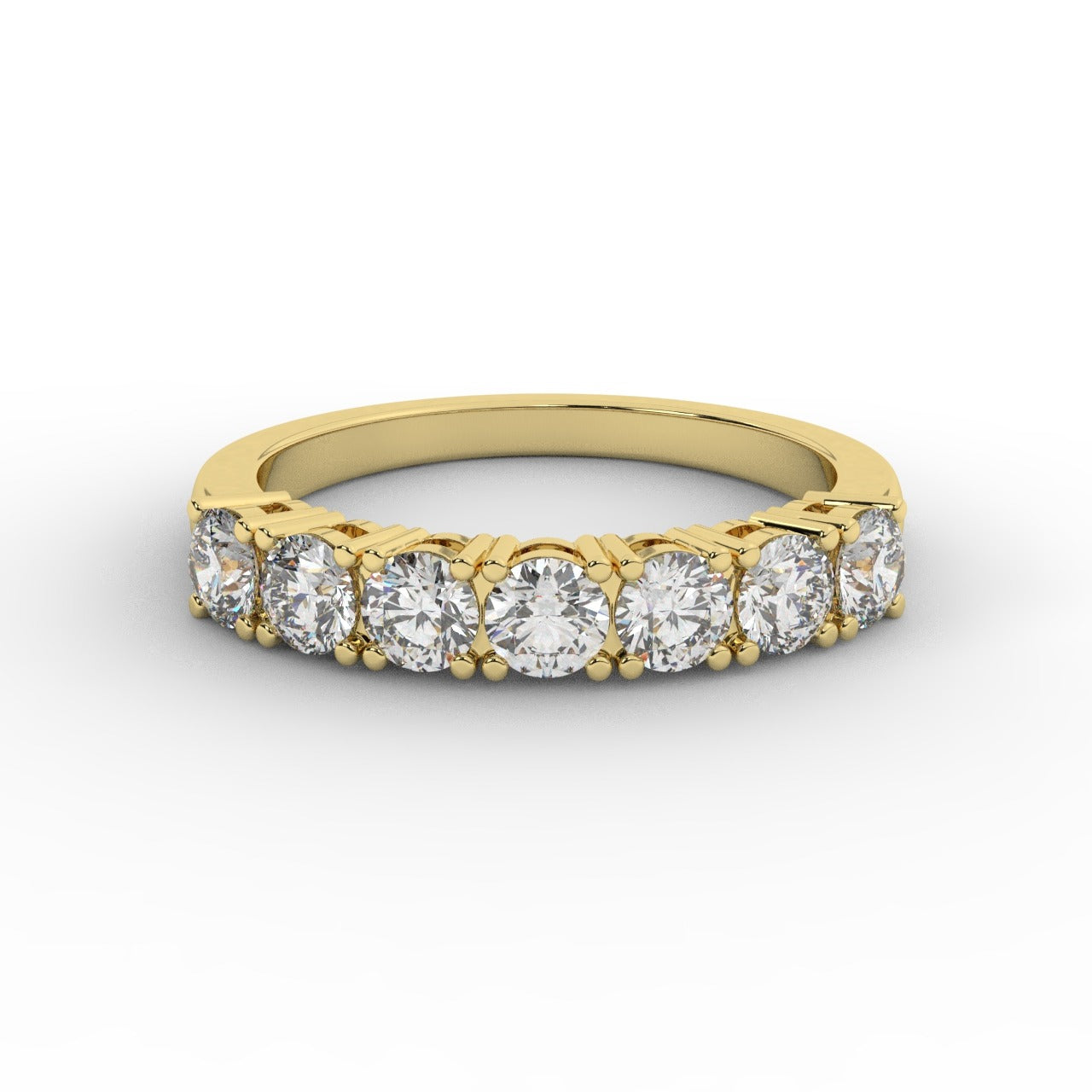 Elizabeth Diamond Ring - Yellow Gold 3.5mm#Metal Colour_Yellow Gold#Stone Size_3.5mm