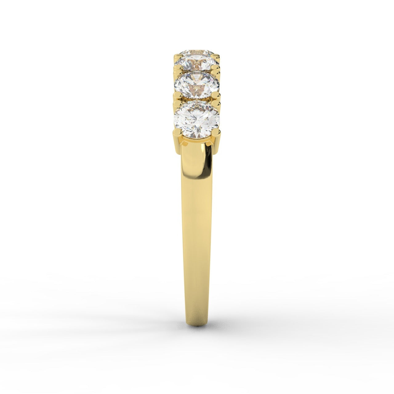 Elizabeth Diamond Ring - Yellow Gold 3.5mm#Metal Colour_Yellow Gold#Stone Size_3.5mm