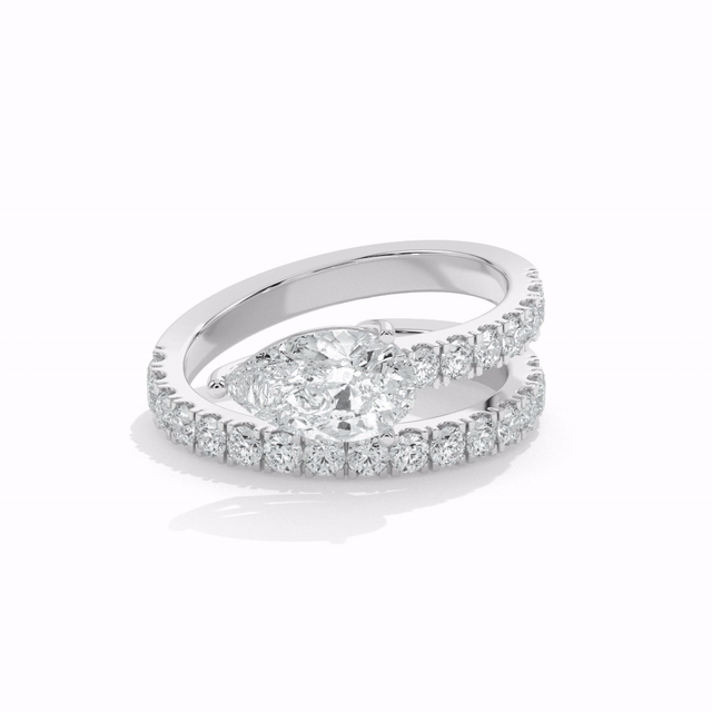 Pear Wrap Ring - video