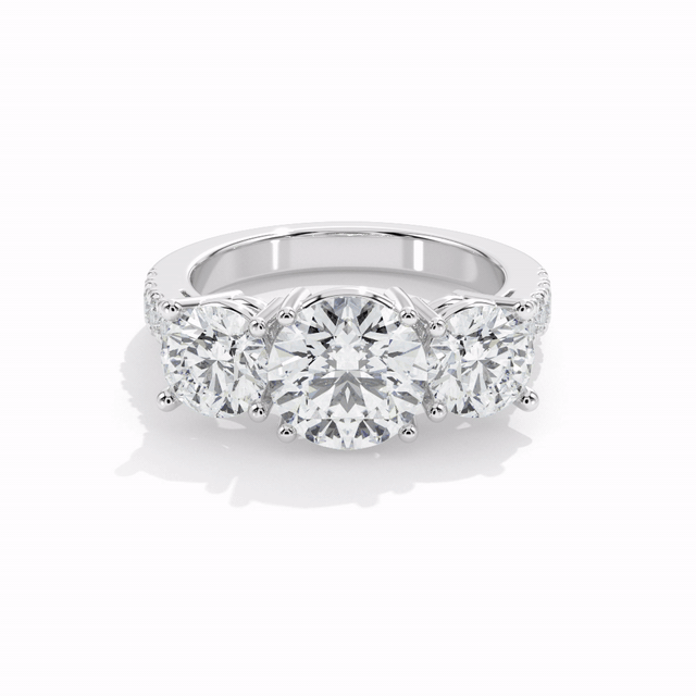 Round Trio Ring - video