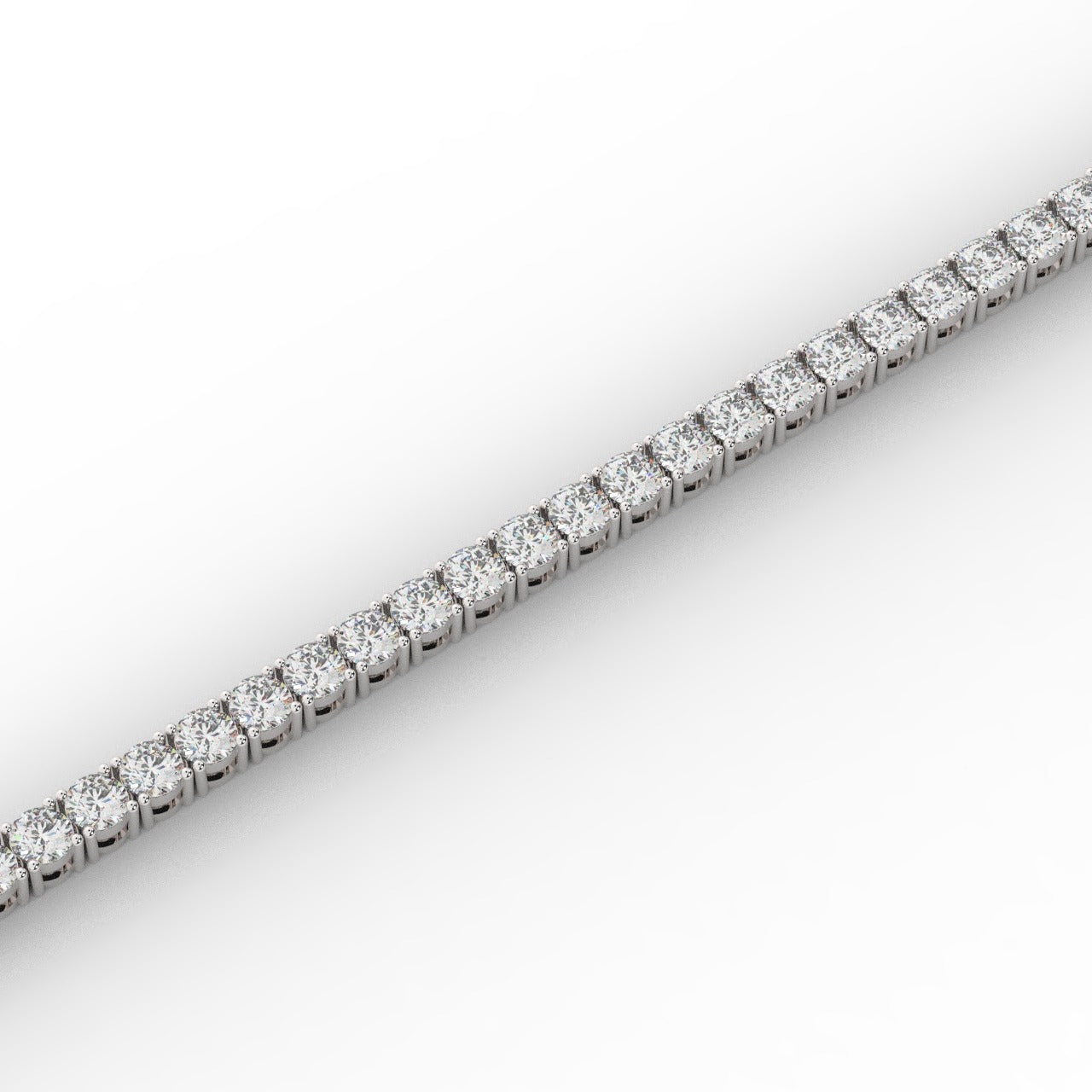 Marilyn Diamond Tennis Bracelet - White Gold 2.7mm#Metal Colour_White Gold#Stone Size_2.7mm