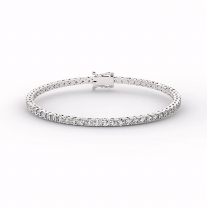 Marilyn Diamond Tennis Bracelet - 2.7mm video#Stone Size_2.7mm