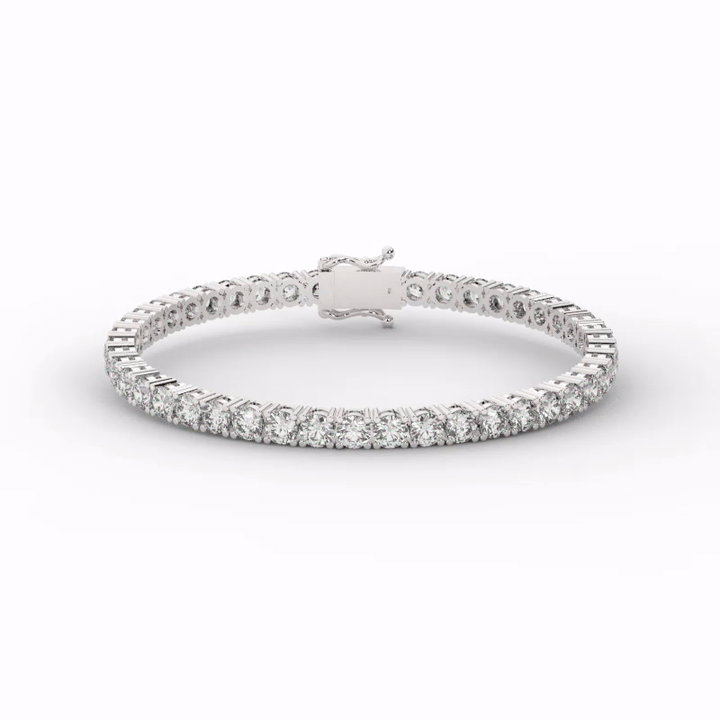 Marilyn Diamond Tennis Bracelet - 3.7mm video#Stone Size_3.7mm