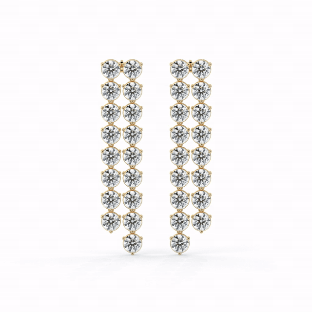 Cascade Diamond Earrings - video