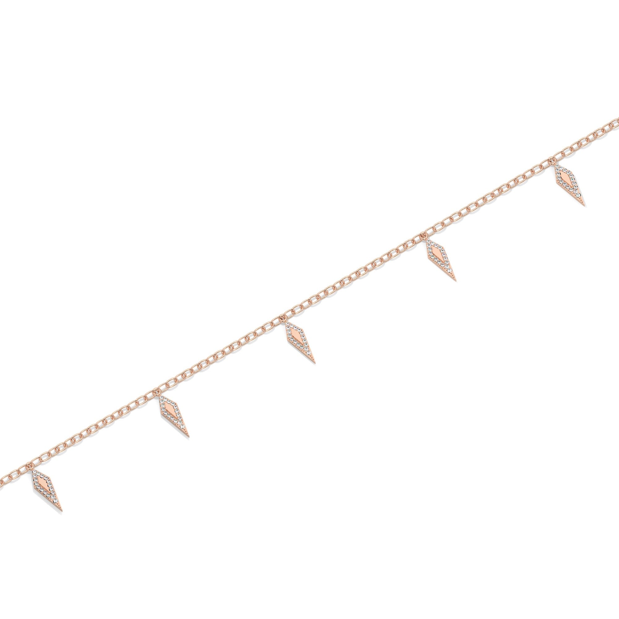 Contour Bracelet - Rose Gold#Metal Colour_Rose Gold