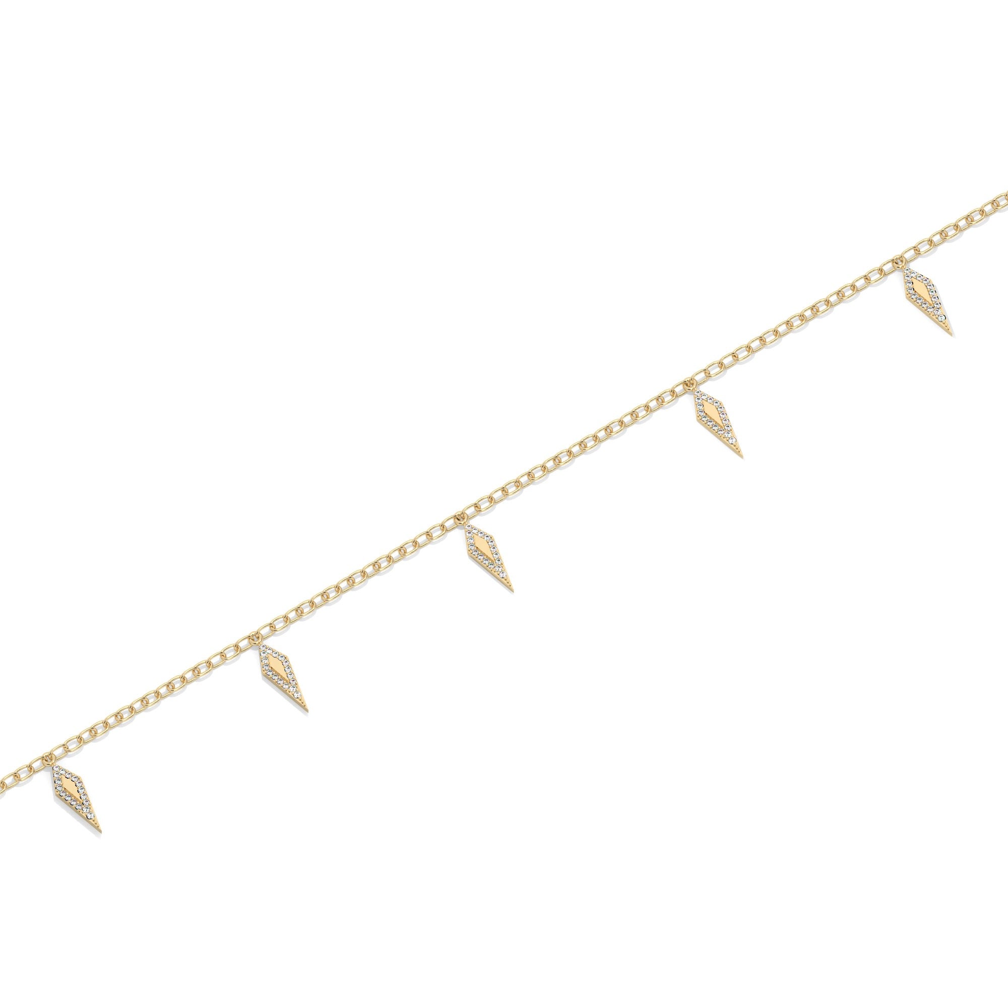 Contour Bracelet - Yellow Gold#Metal Colour_Yellow Gold