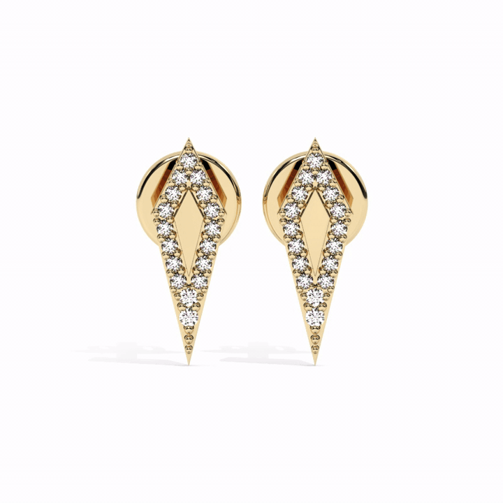 Contour Stud Earrings - video