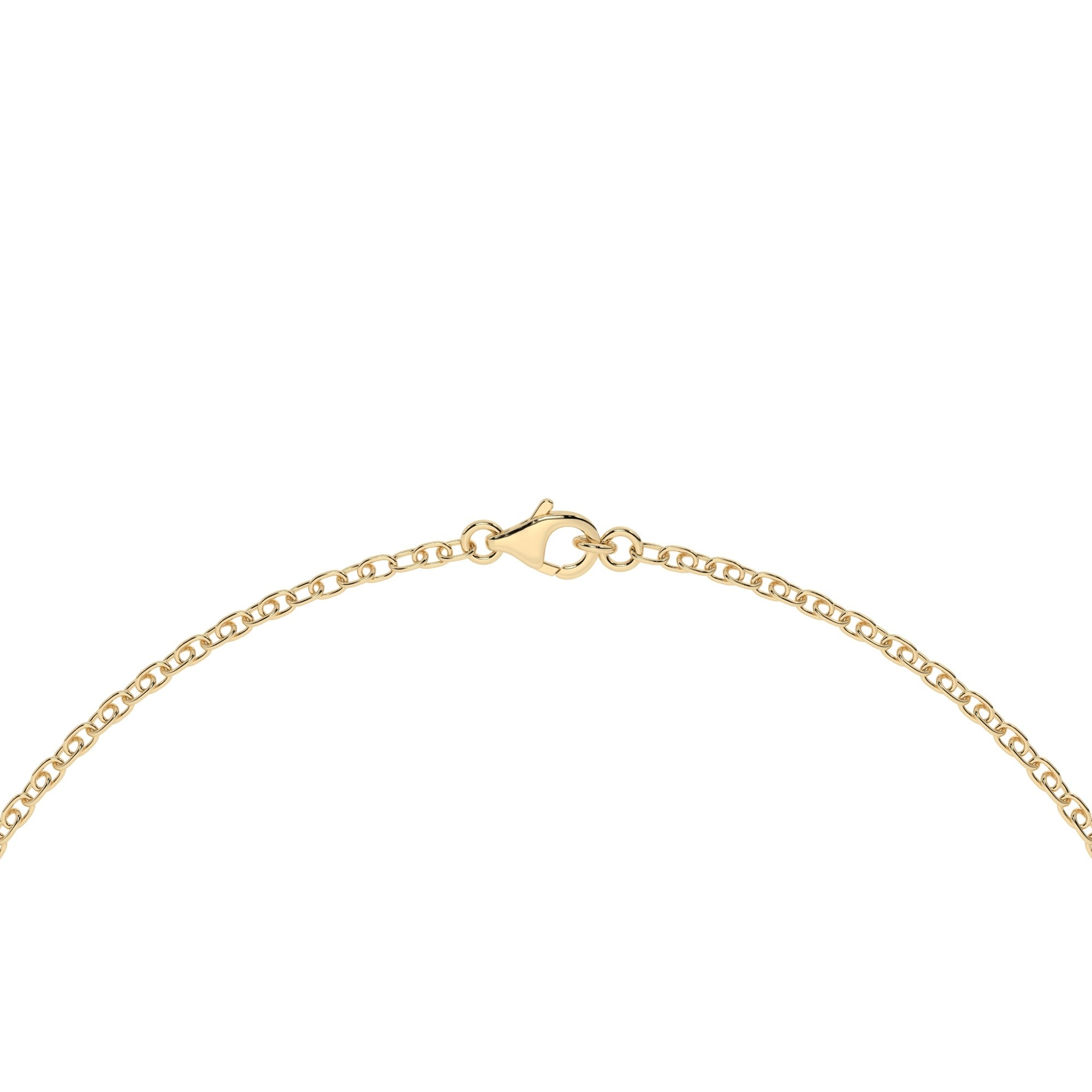 Contour Necklace - Yellow Gold#Metal Colour_Yellow Gold