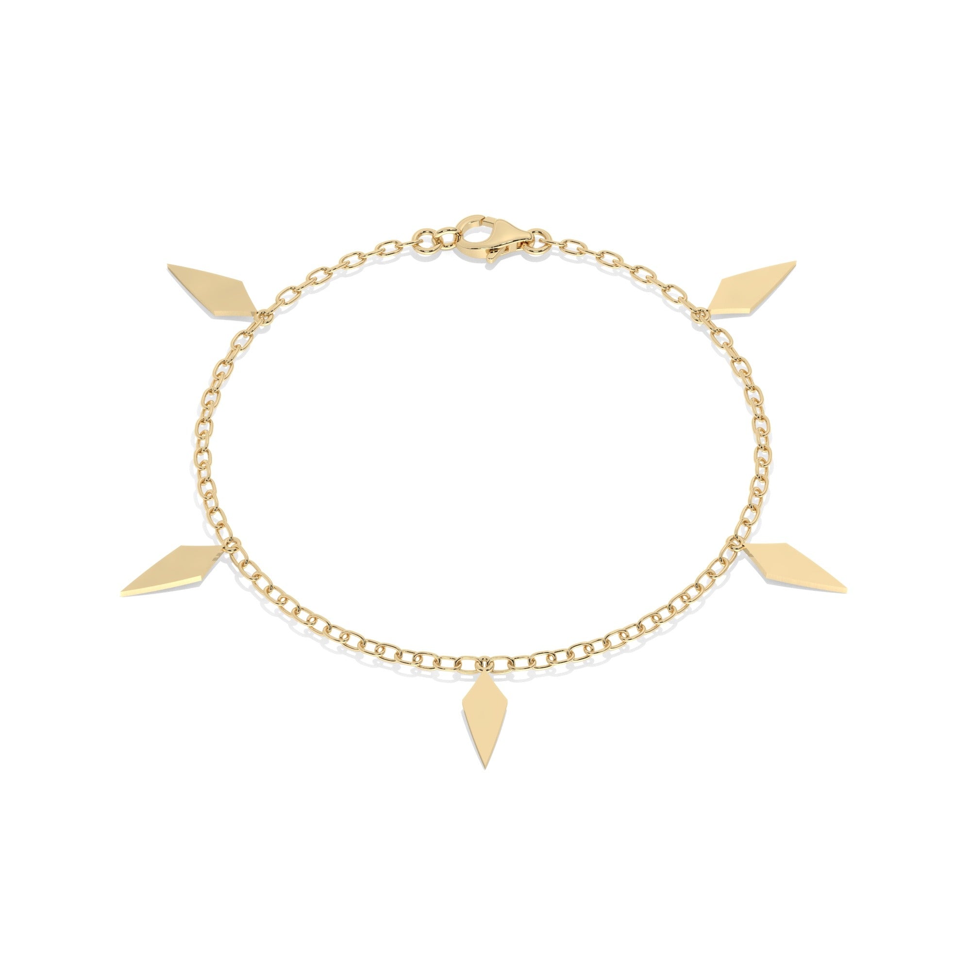 Essence Bracelet - Yellow Gold#Metal Colour_Yellow Gold