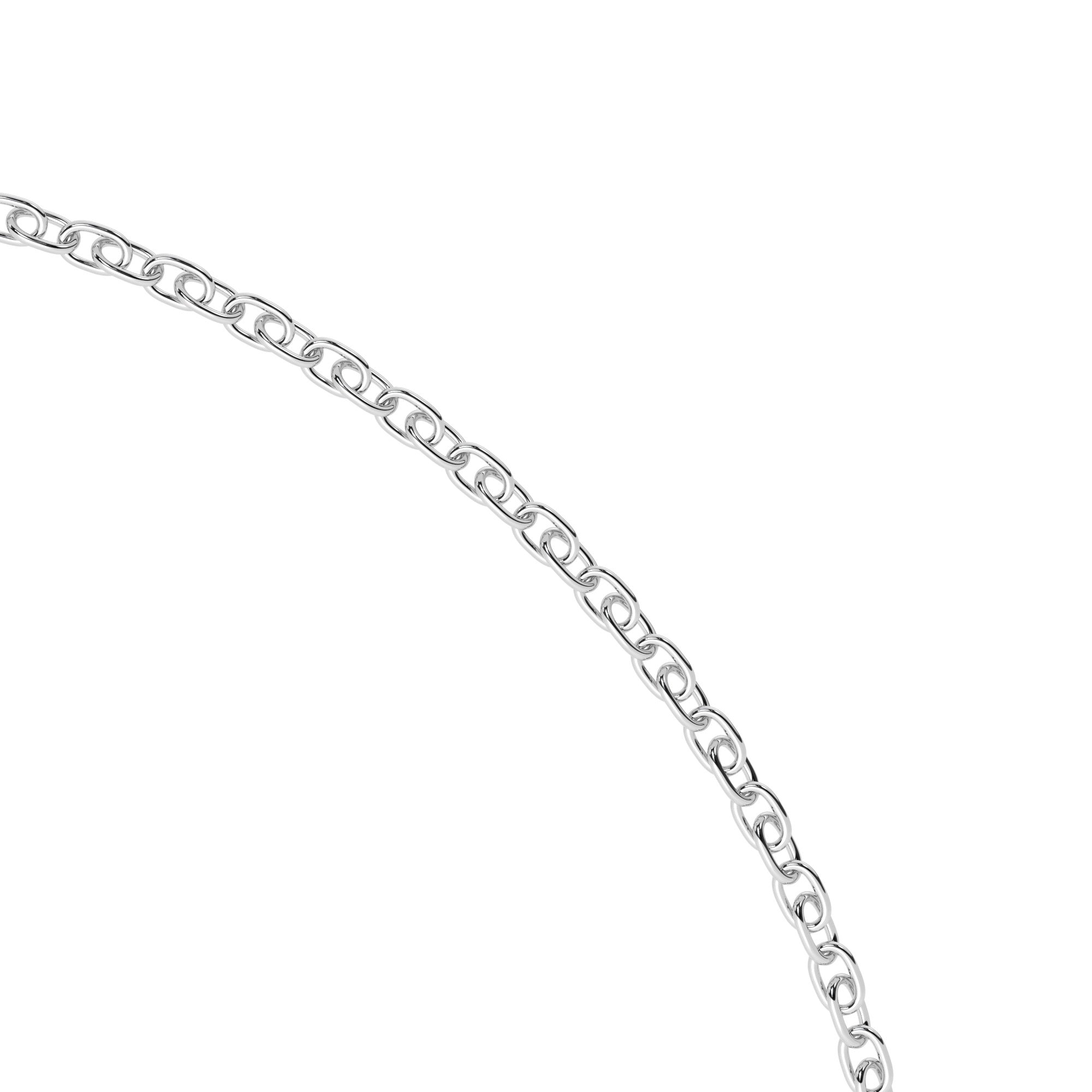 Essence Necklace - White Gold#Metal Colour_White Gold