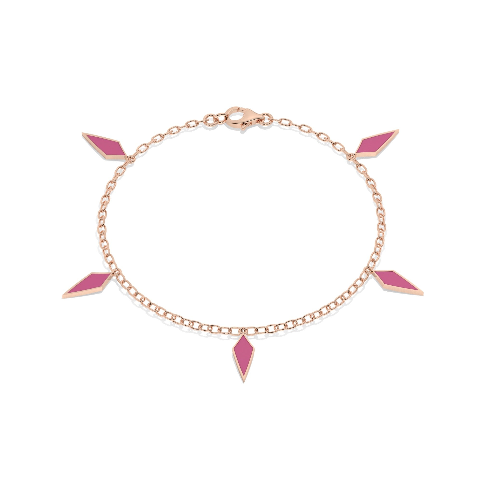Hue Bracelet - Rose Gold#Metal Colour_Rose Gold