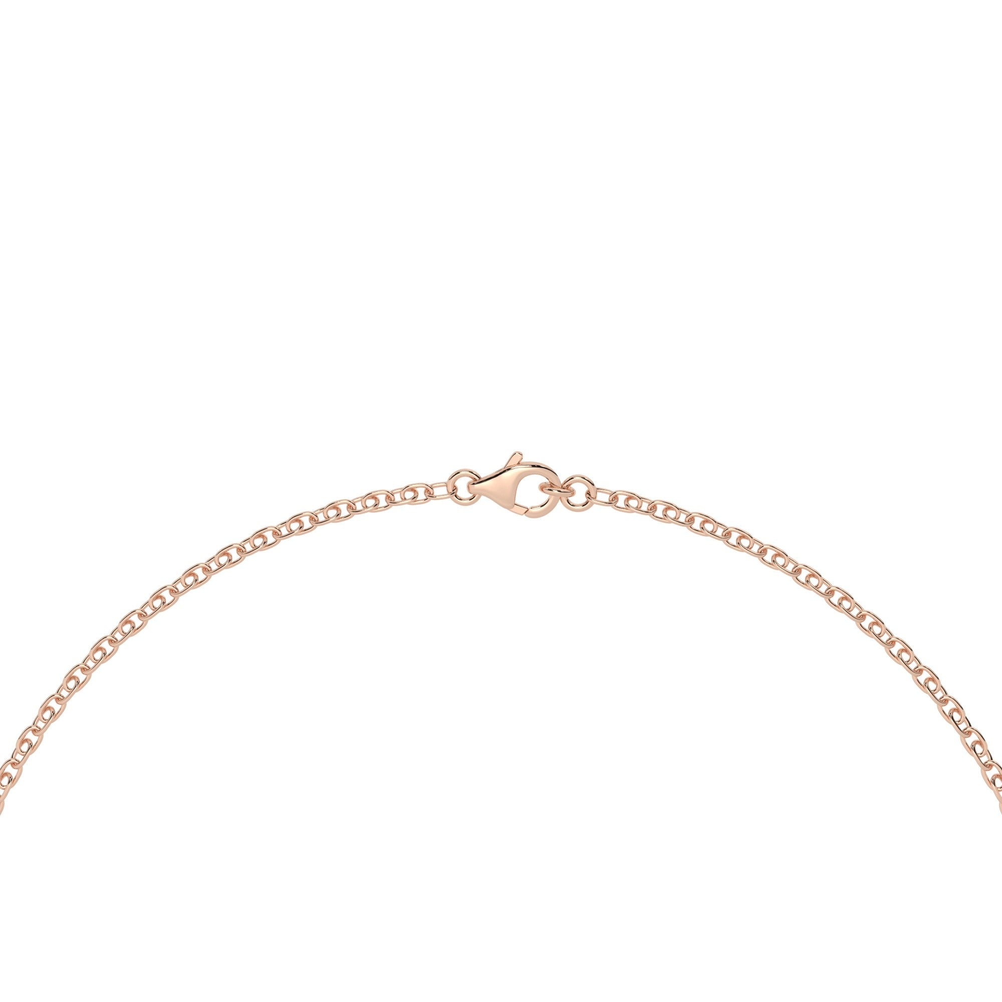 Lustre Necklace - Rose Gold#Metal Colour_Rose Gold