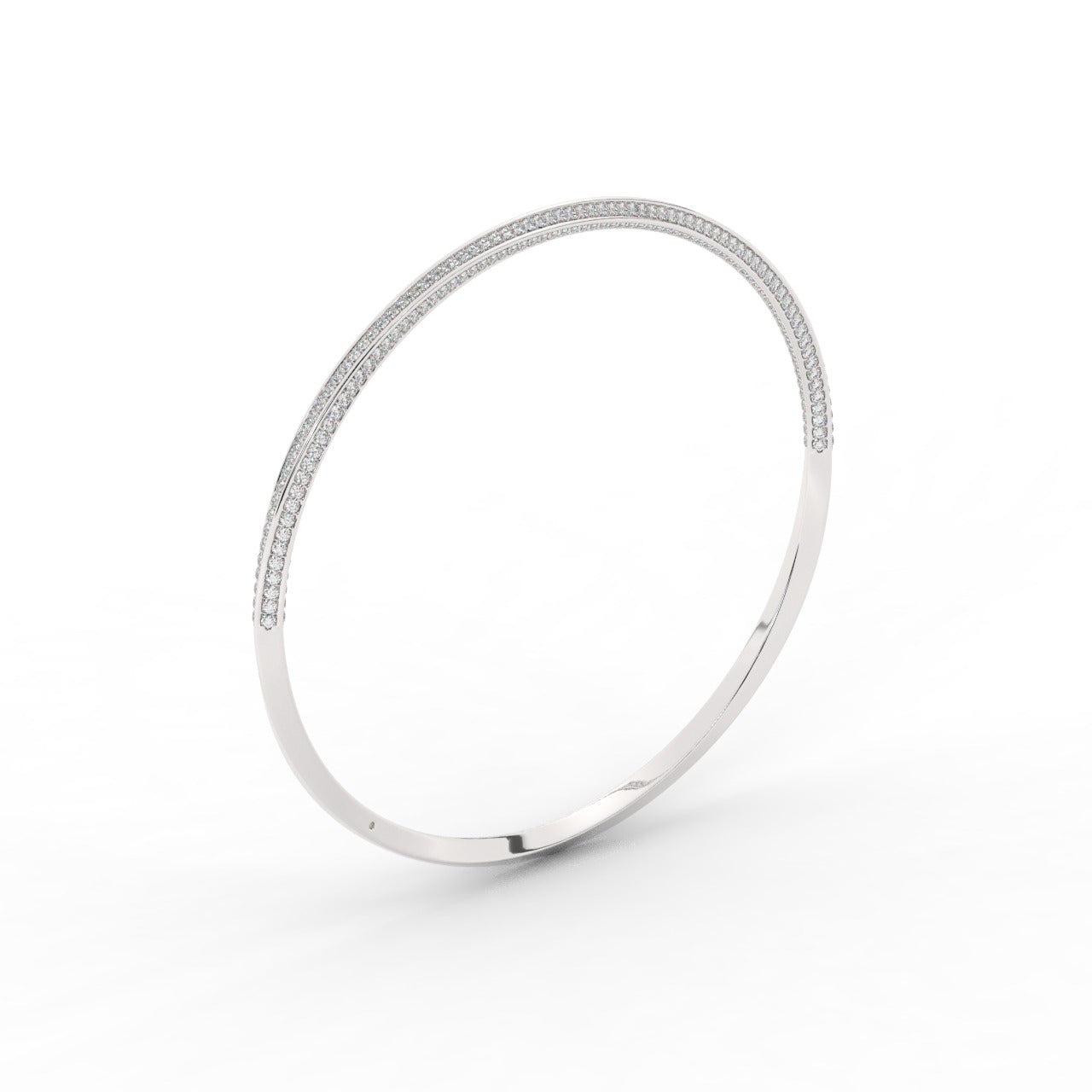 Chiara Diamond Bracelet - White Gold#Metal Colour_White Gold
