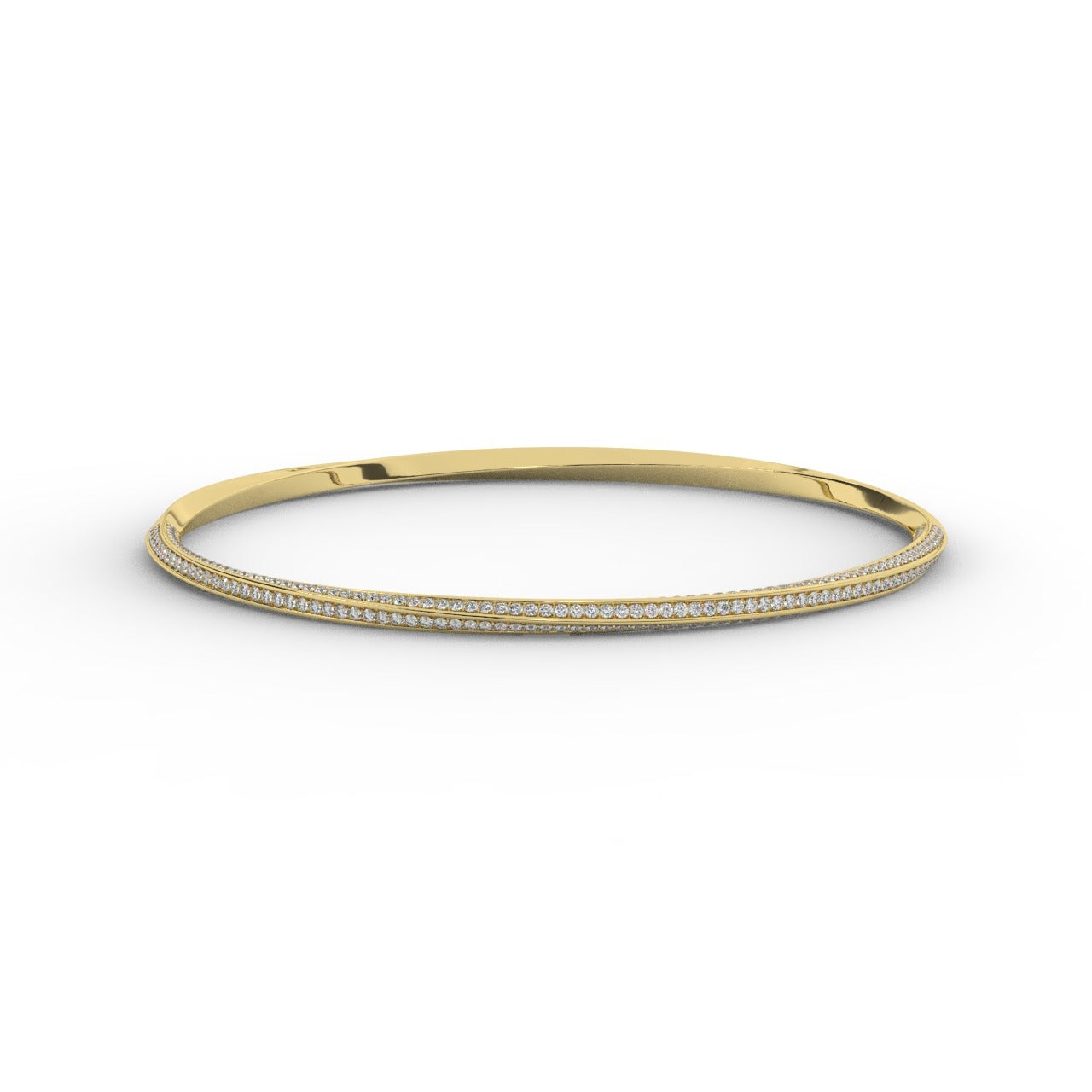 Chiara Diamond Bracelet - Yellow Gold#Metal Colour_Yellow Gold
