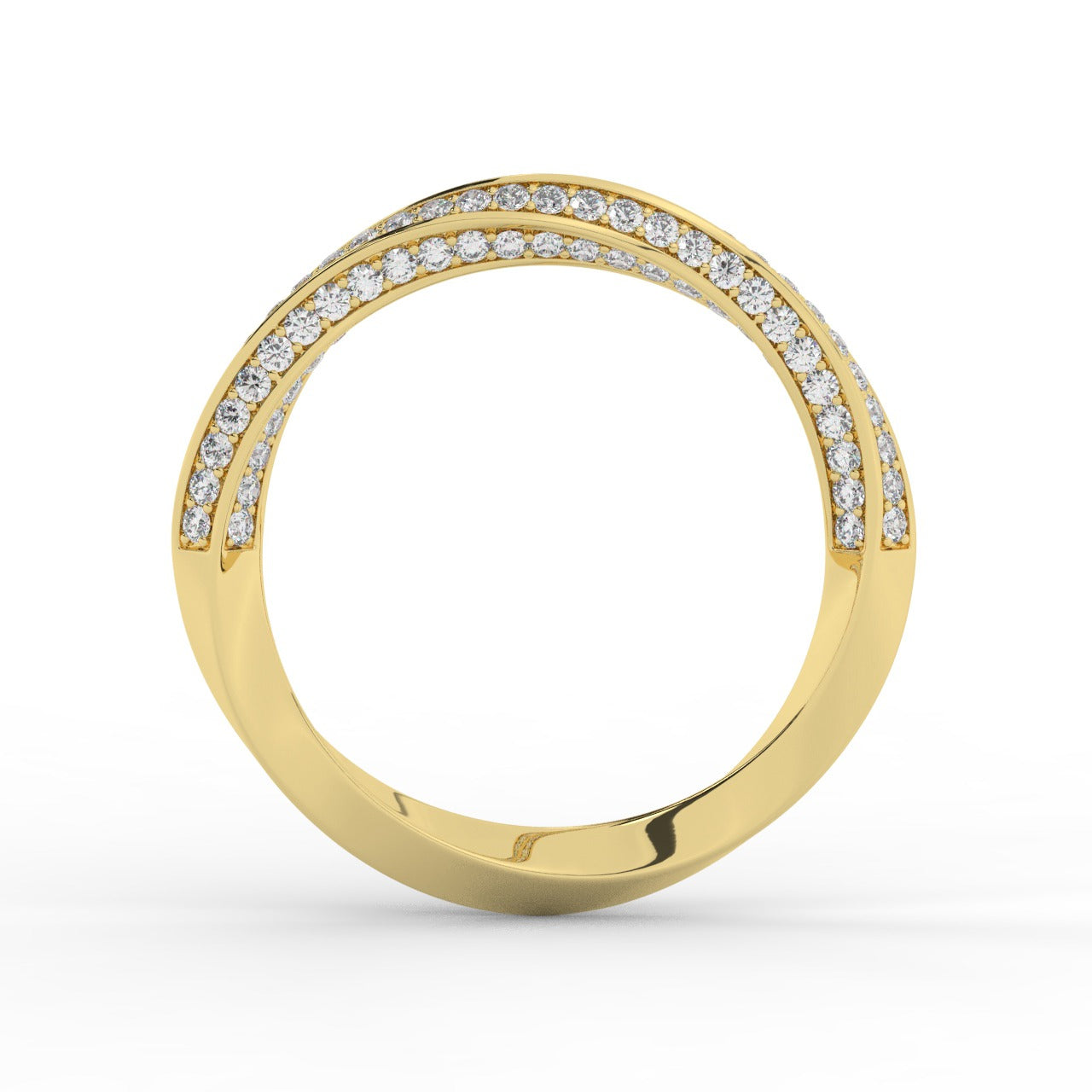 Chiara Diamond Ring - Yellow Gold#Metal Colour_Yellow Gold