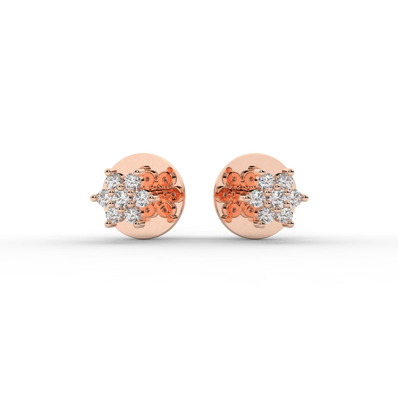 Mirelle Earrings - Rose Gold#Metal Colour_Rose Gold