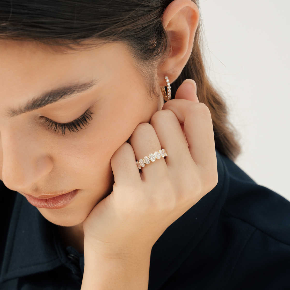 Oval Eternity Ring