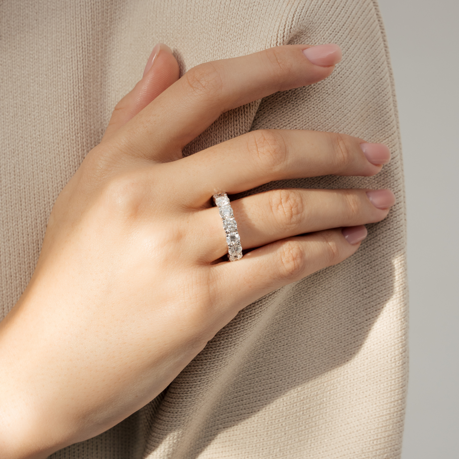 Round Eternity Ring