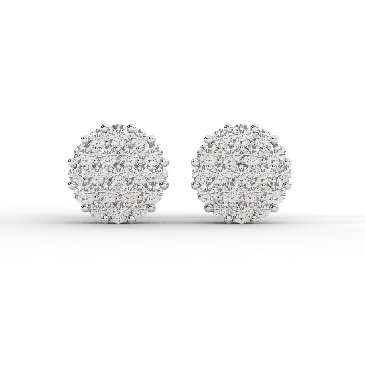 Sofia Earrings - White Gold#Metal Colour_White Gold