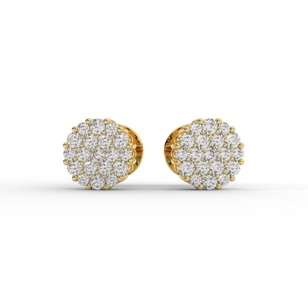 Sofia Earrings - Yellow Gold#Metal Colour_Yellow Gold