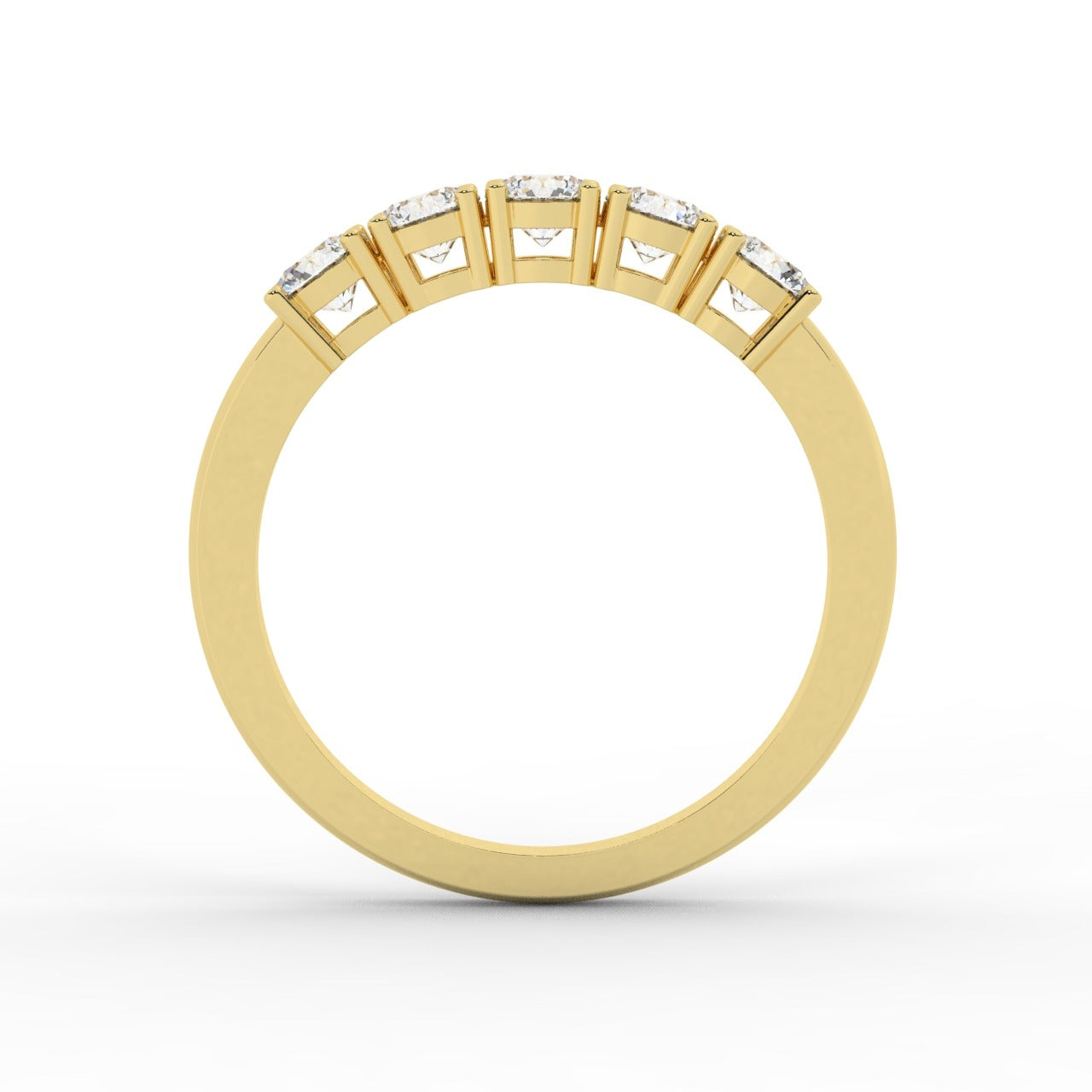 Marilyn Diamond Ring - Yellow Gold 3.5mm#Metal Colour_Yellow Gold#Stone Size_3.5mm