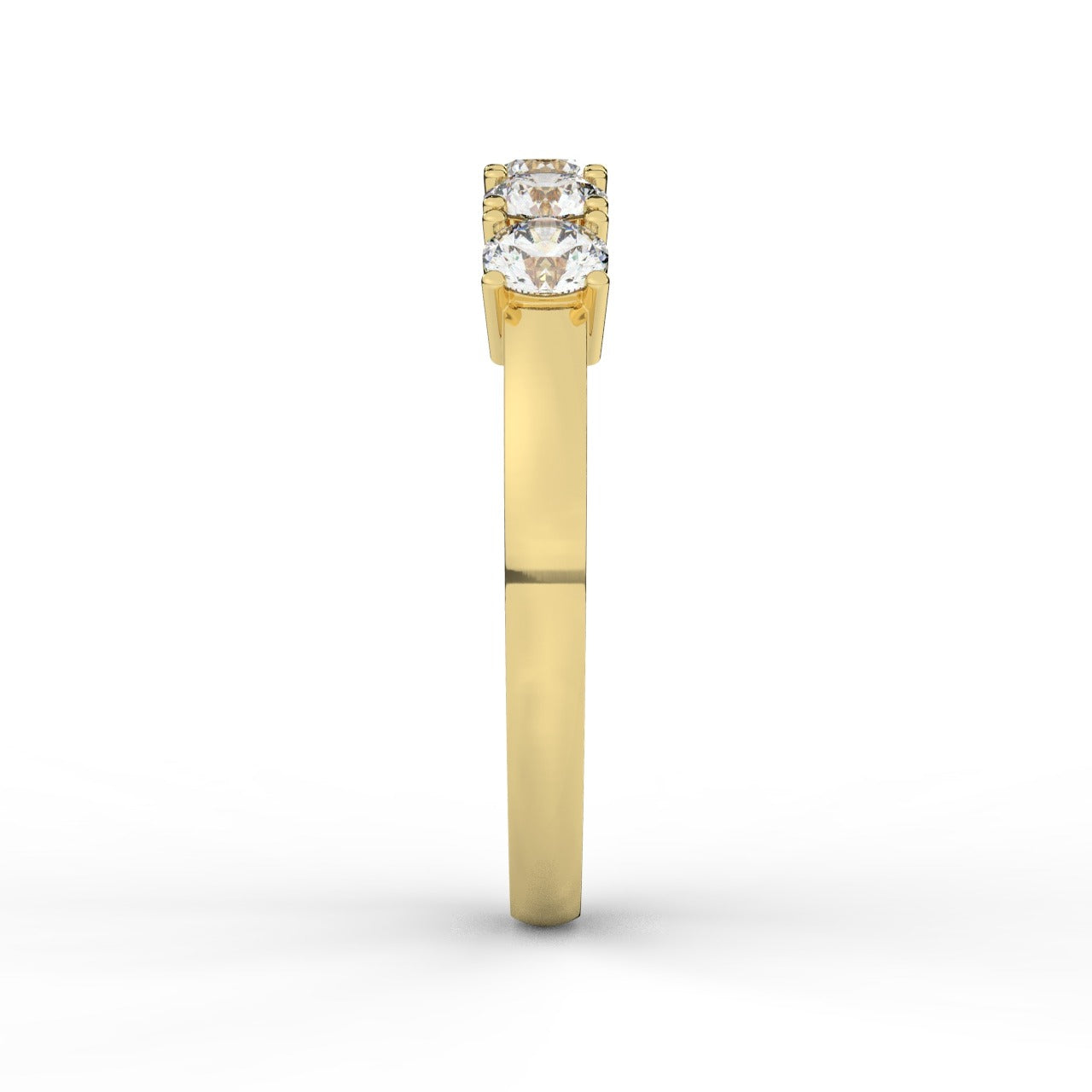 Marilyn Diamond Ring - Yellow Gold 3.5mm#Metal Colour_Yellow Gold#Stone Size_3.5mm