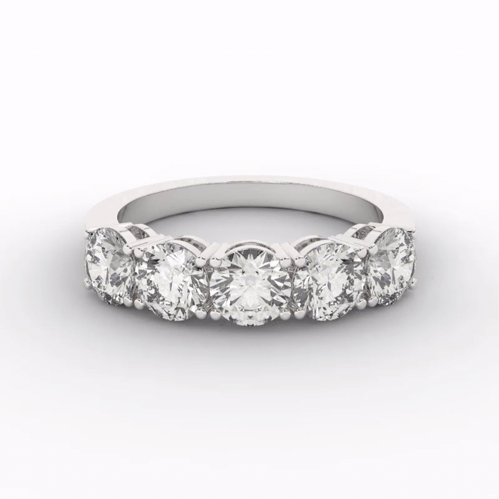 Marilyn Diamond Ring - 5mm video#Stone Size_5mm
