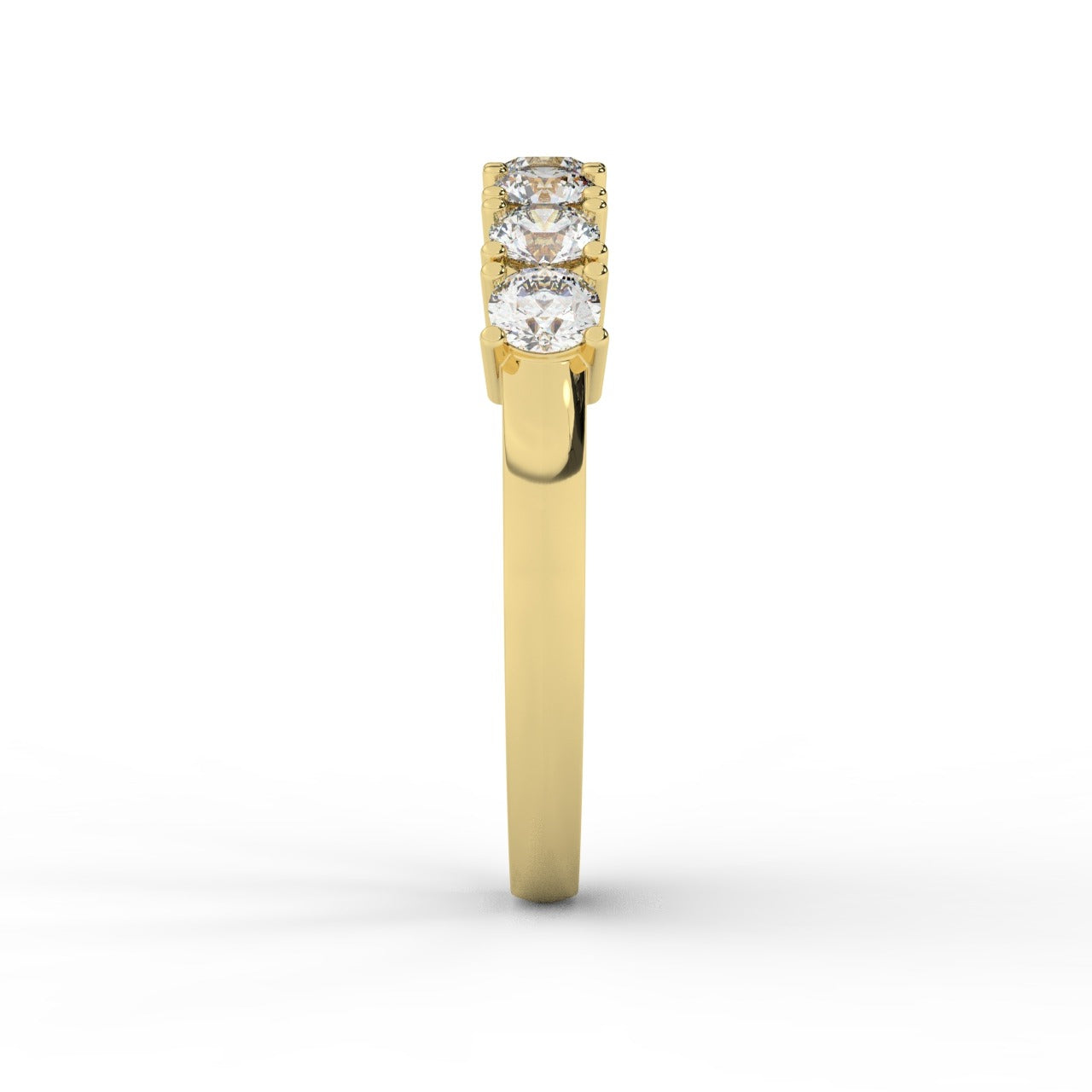 Elizabeth Diamond Ring - Yellow Gold 3.1mm#Metal Colour_Yellow Gold#Stone Size_3.1mm