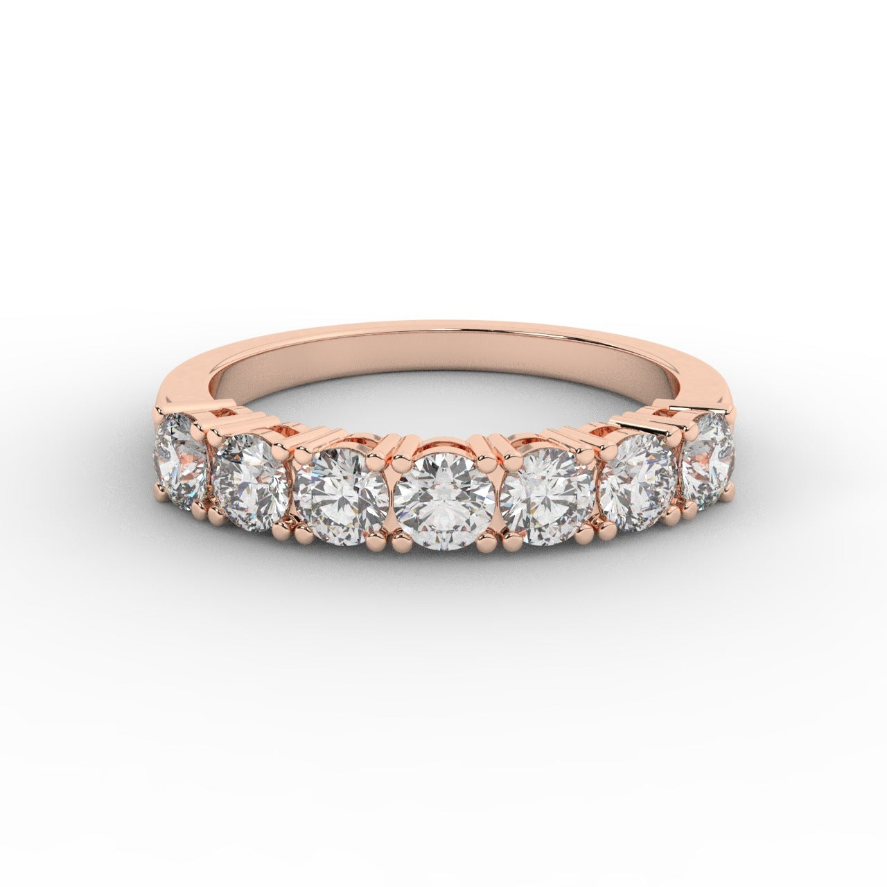 Elizabeth Diamond Ring - Rose Gold 3.5mm#Metal Colour_Rose Gold#Stone Size_3.5mm