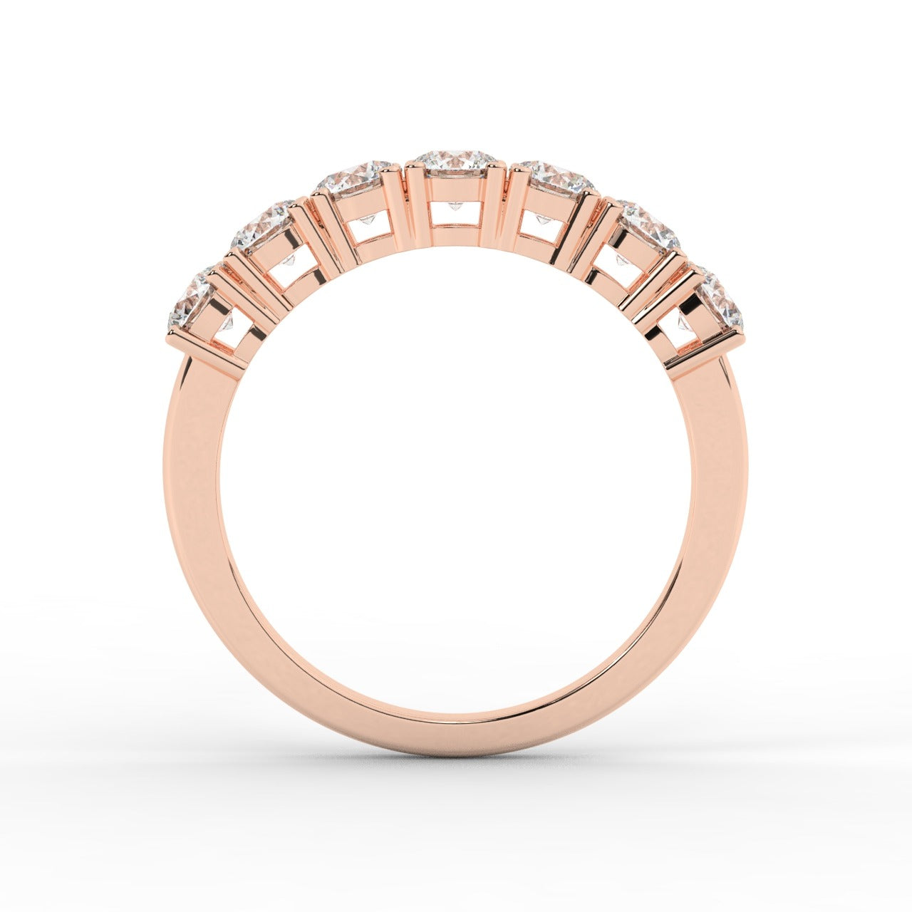Elizabeth Diamond Ring - Rose Gold 3.5mm#Metal Colour_Rose Gold#Stone Size_3.5mm