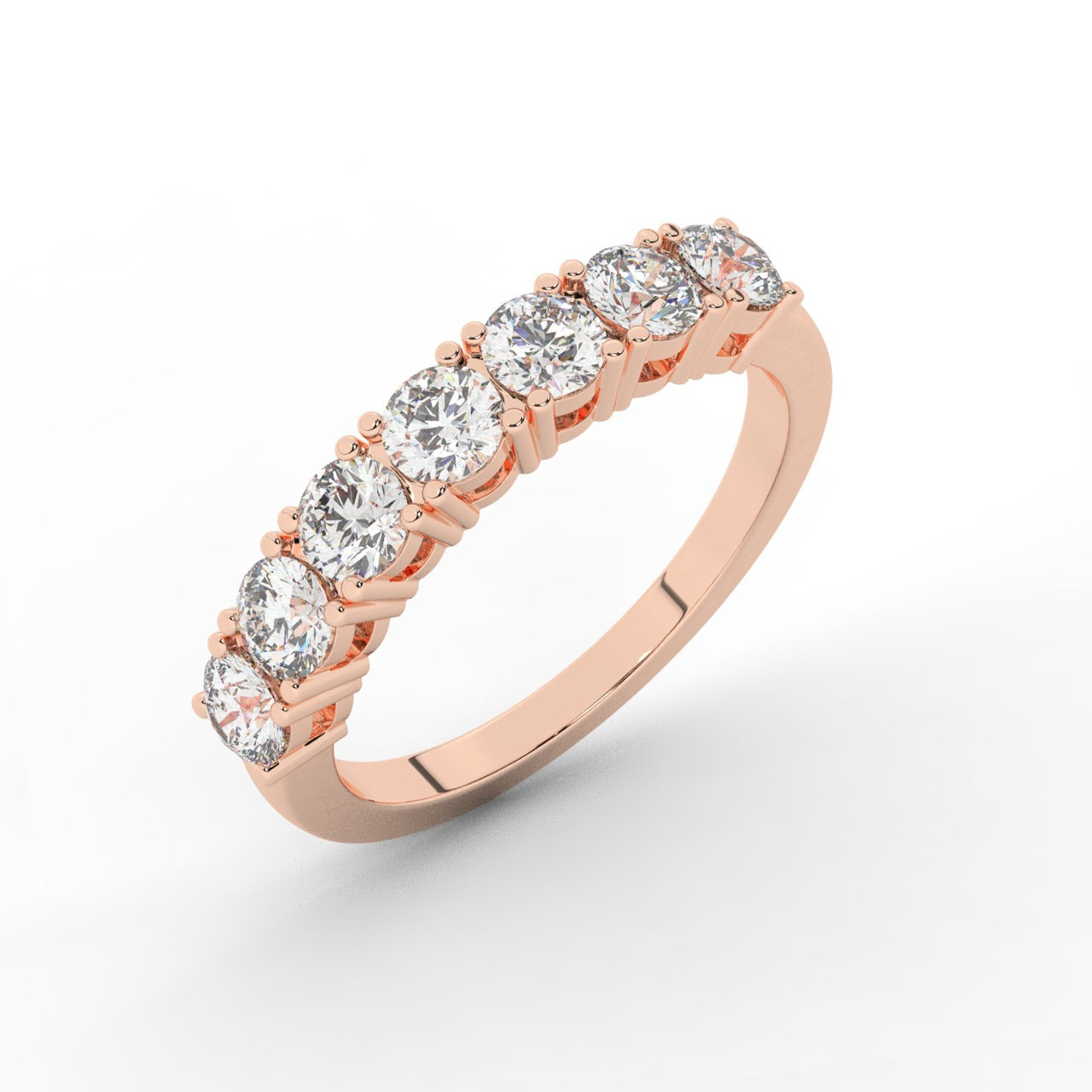 Elizabeth Diamond Ring - Rose Gold 3.5mm#Metal Colour_Rose Gold#Stone Size_3.5mm