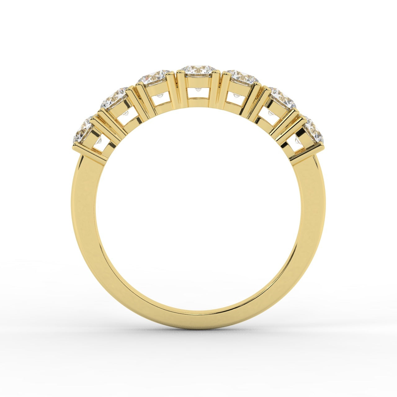 Elizabeth Diamond Ring - Yellow Gold 3.5mm#Metal Colour_Yellow Gold#Stone Size_3.5mm
