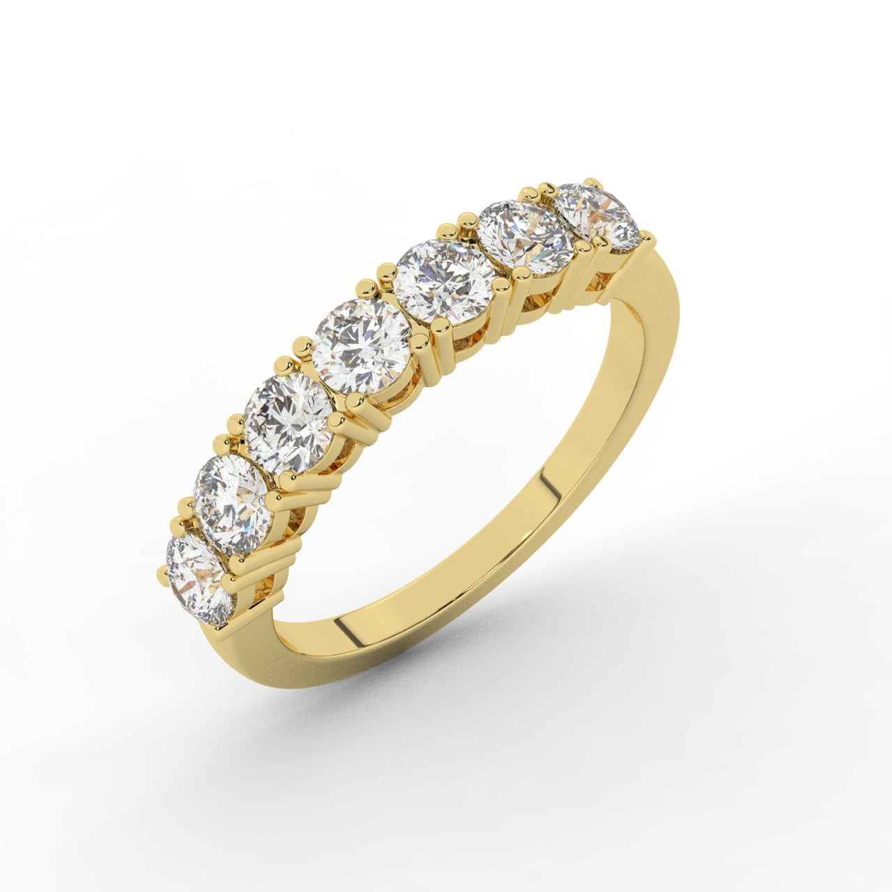 Elizabeth Diamond Ring - Yellow Gold 3.5mm#Metal Colour_Yellow Gold#Stone Size_3.5mm