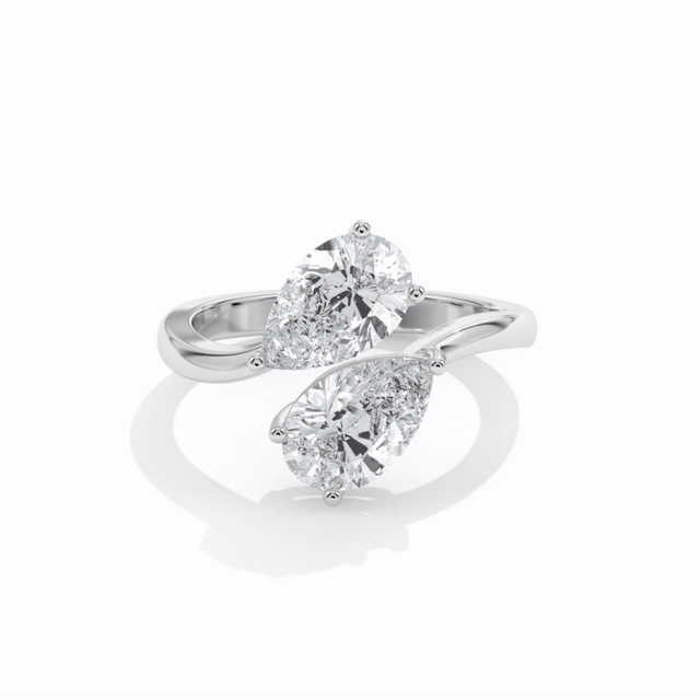Pear Duet Ring - video