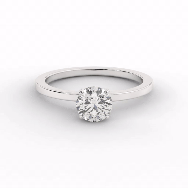 Audrey Diamond Ring - 5.85mm video#Stone Size_5.85mm