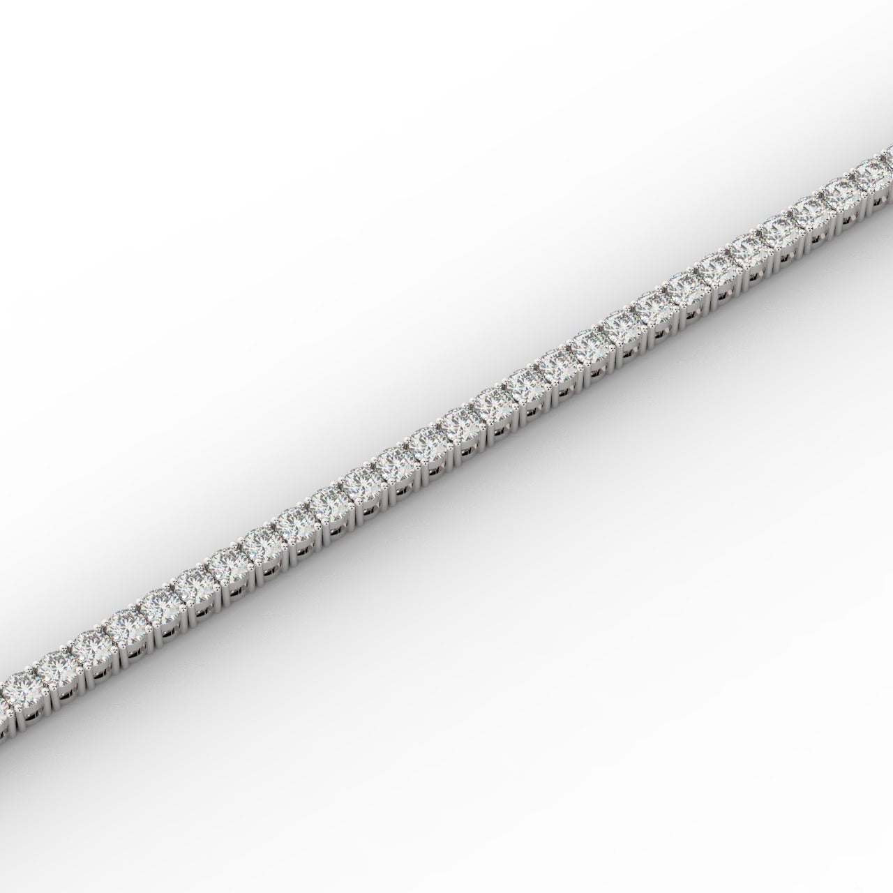 Marilyn Diamond Tennis Bracelet - White Gold 2mm#Metal Colour_White Gold#Stone Size_2mm