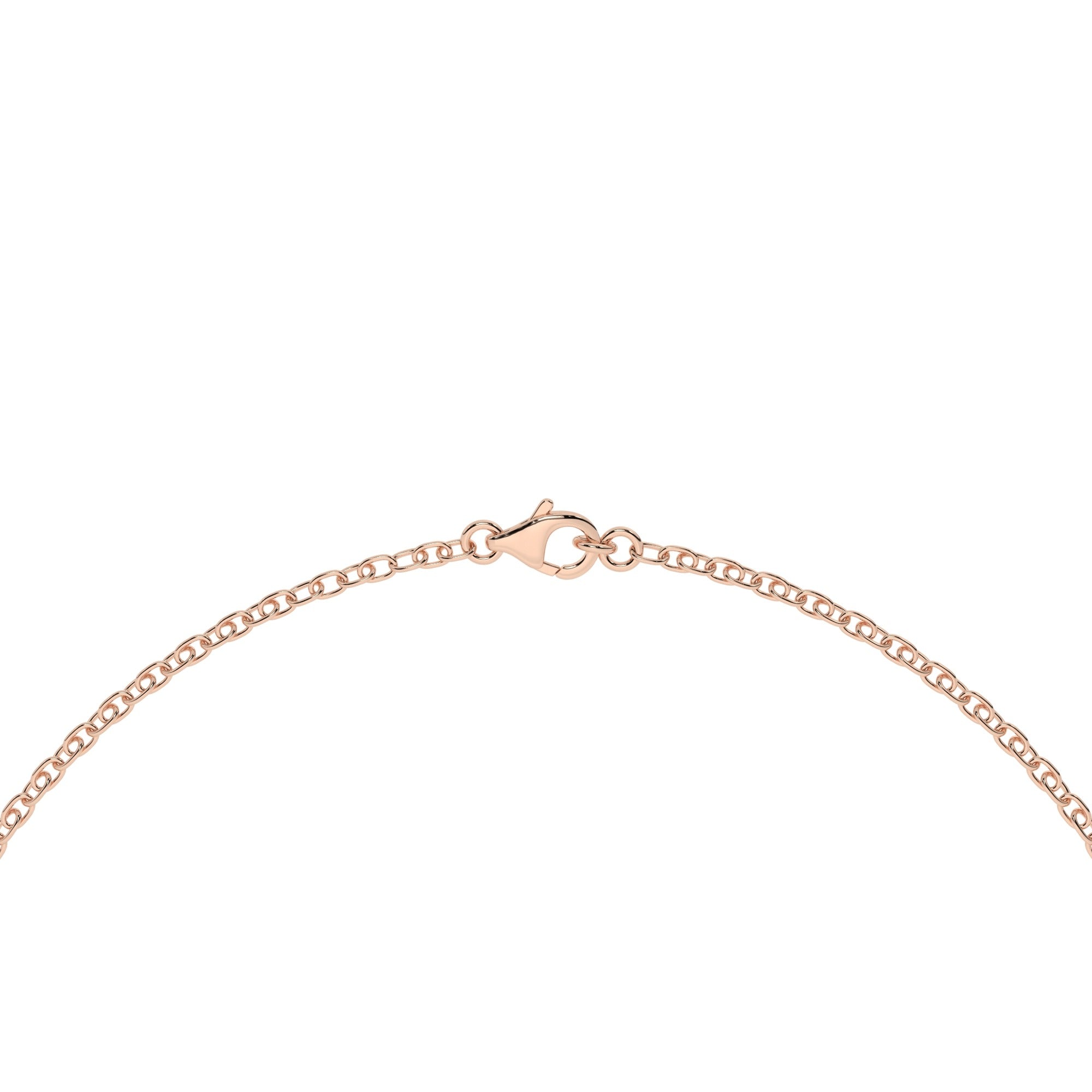 Contour Necklace - Rose Gold#Metal Colour_Rose Gold