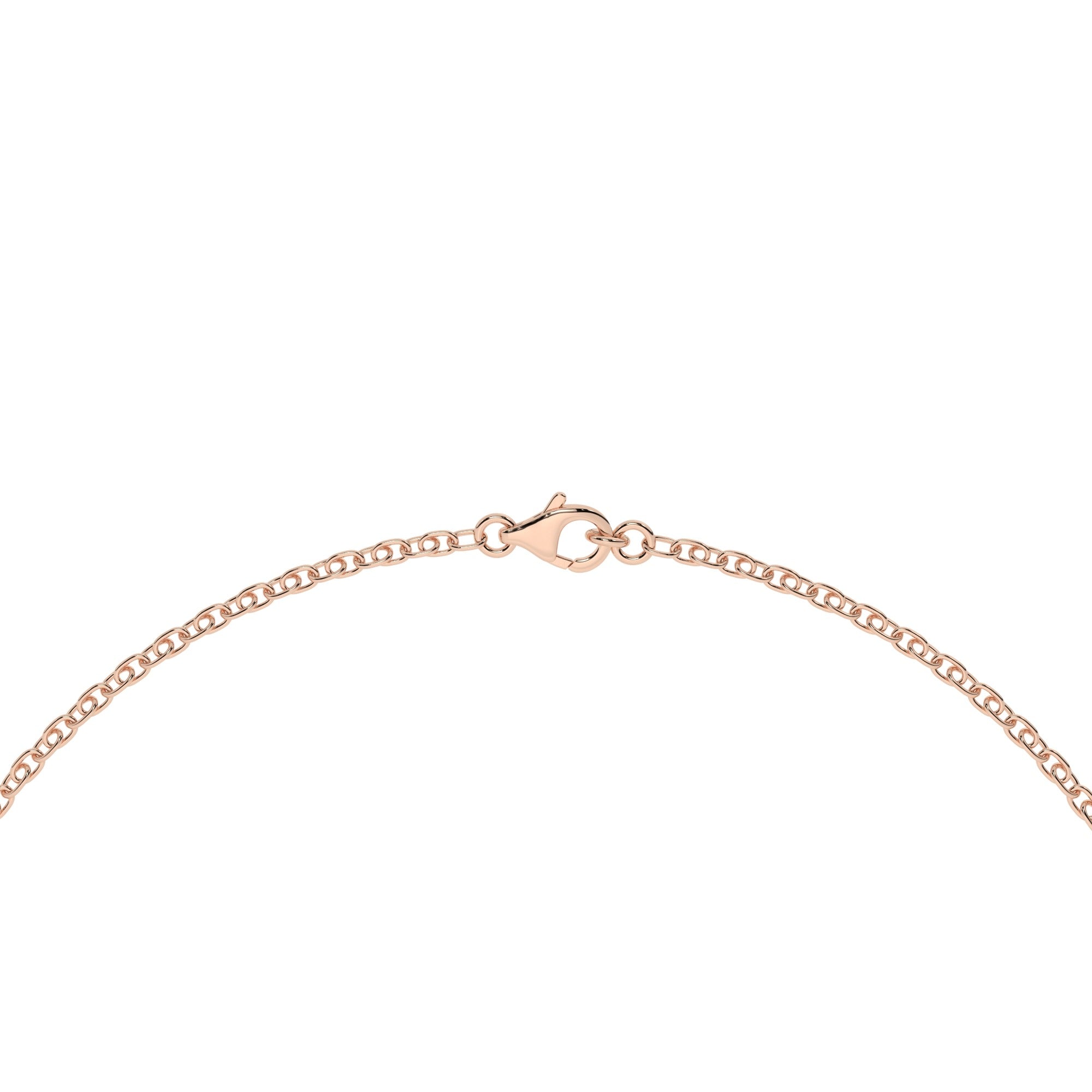 Hue Bold Necklace - Rose Gold#Metal Colour_Rose Gold