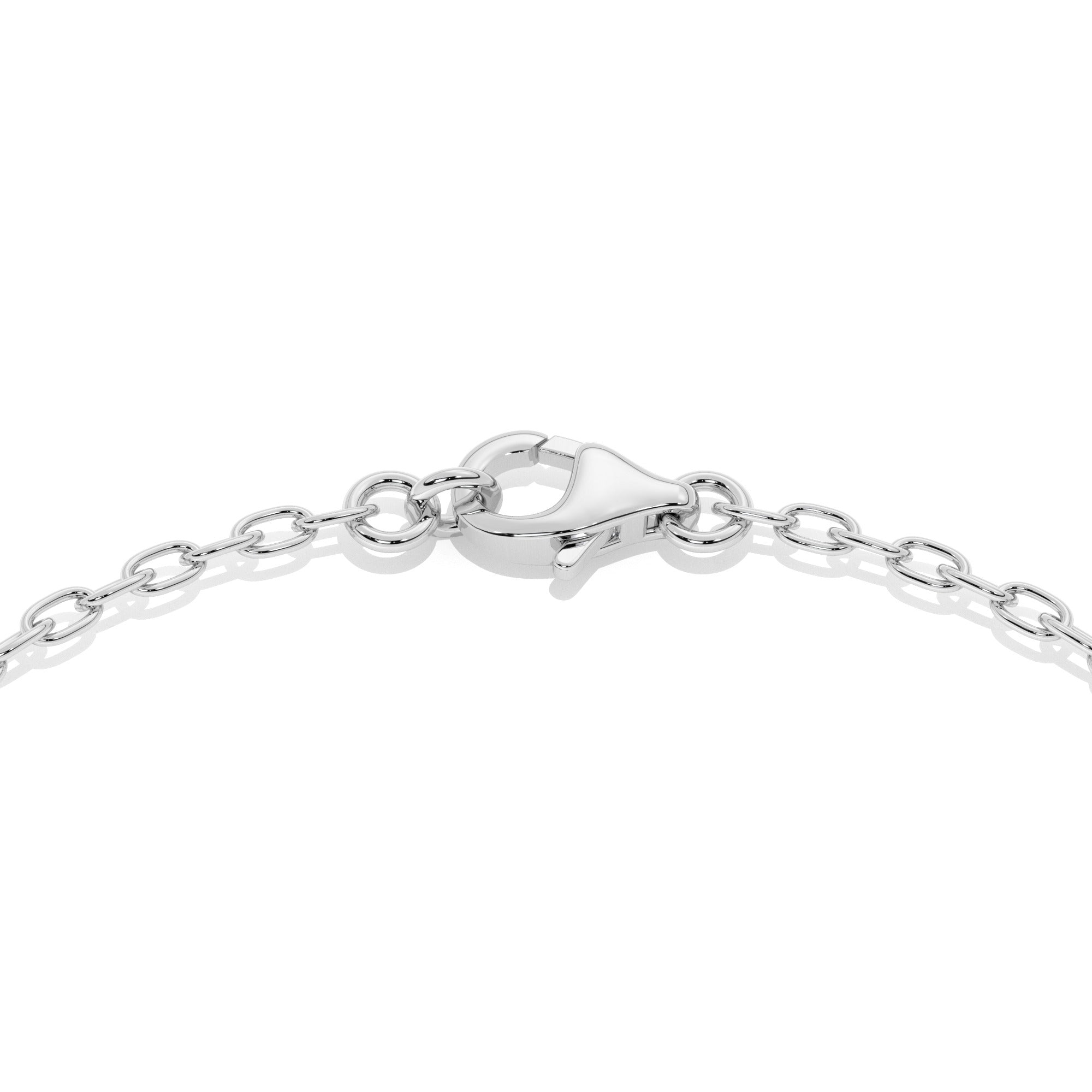 Lustre Bracelet - White Gold#Metal Colour_White Gold