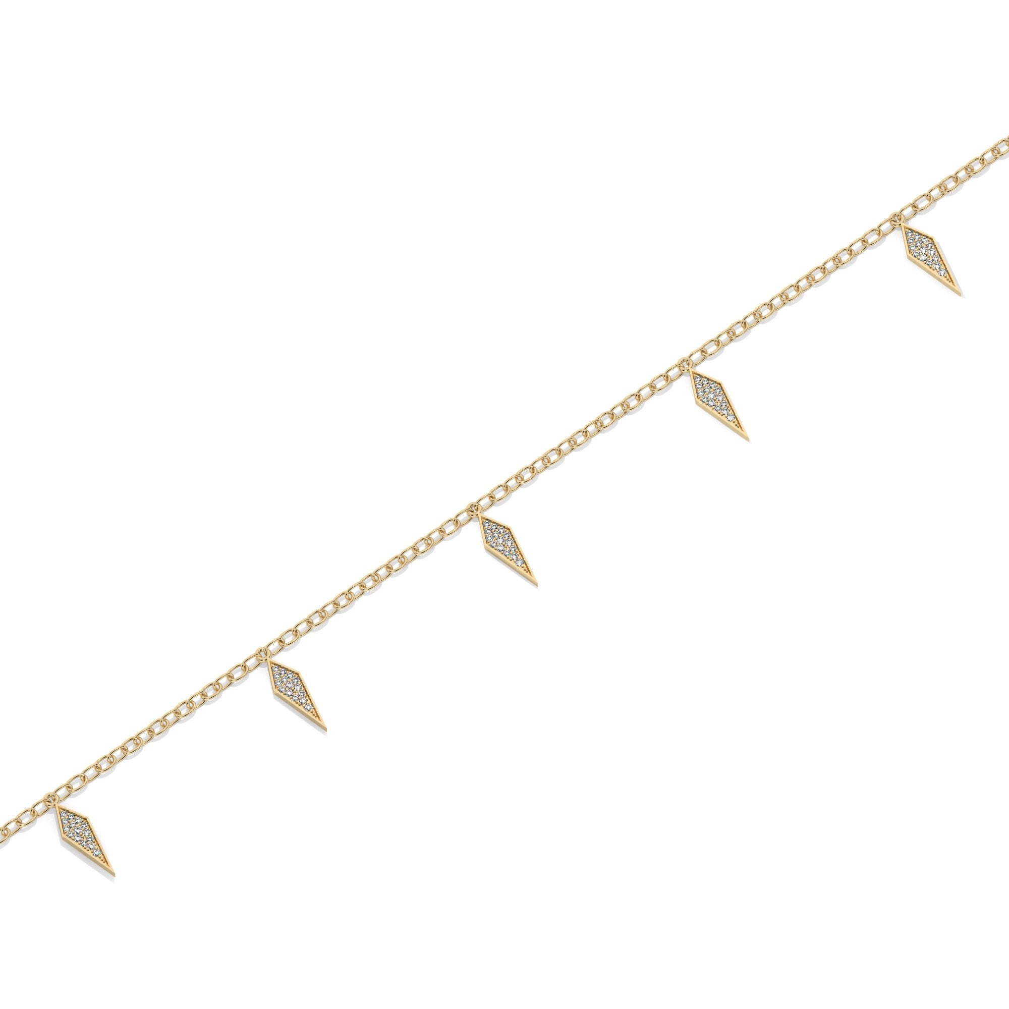 Lustre Bracelet - Yellow Gold#Metal Colour_Yellow Gold