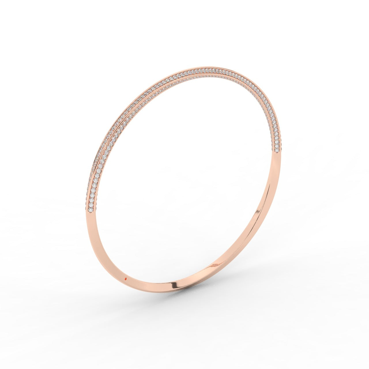 Chiara Diamond Bracelet - Rose Gold#Metal Colour_Rose Gold