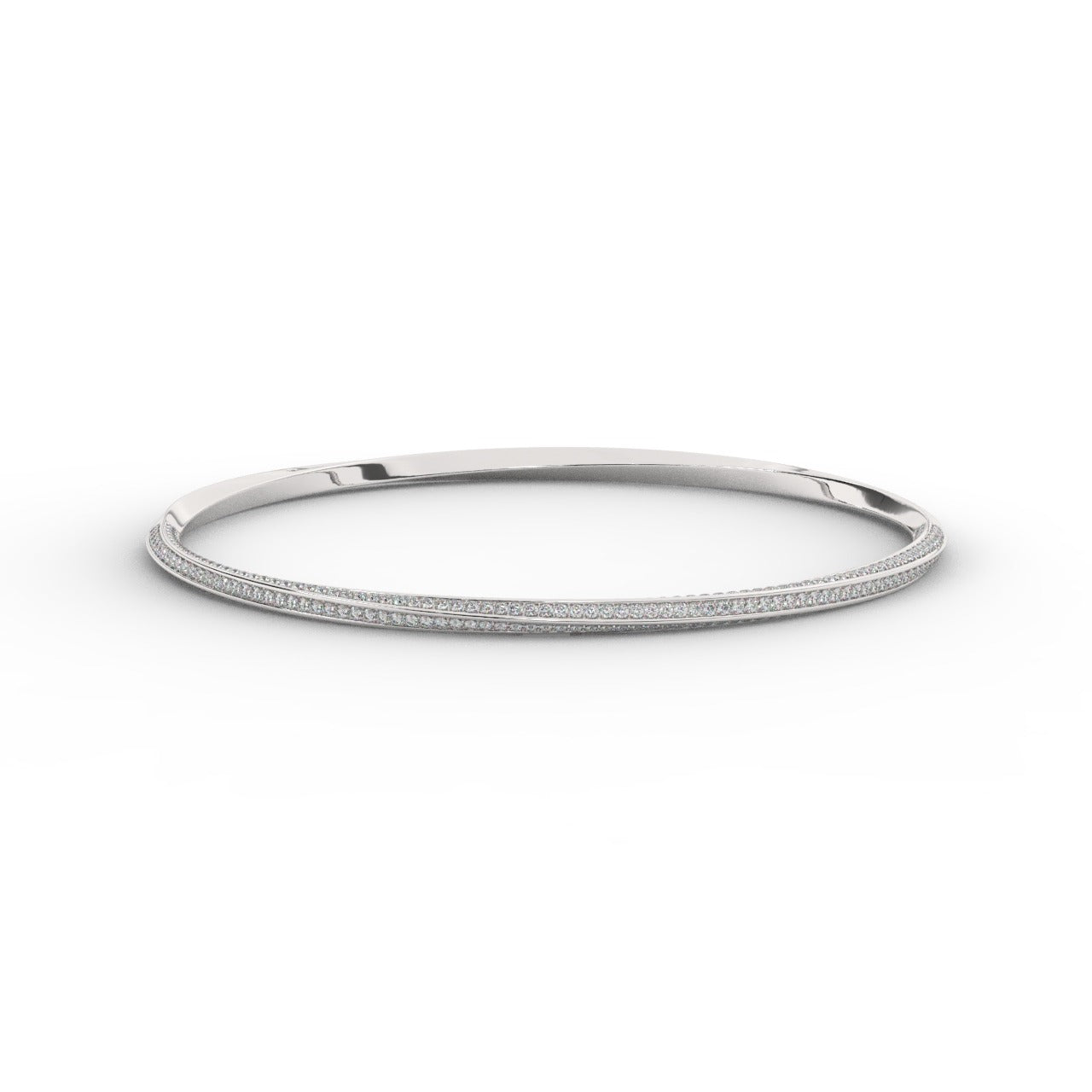 Chiara Diamond Bracelet - White Gold#Metal Colour_White Gold