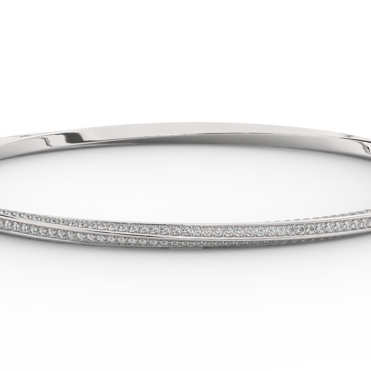 Chiara Diamond Bracelet - White Gold#Metal Colour_White Gold