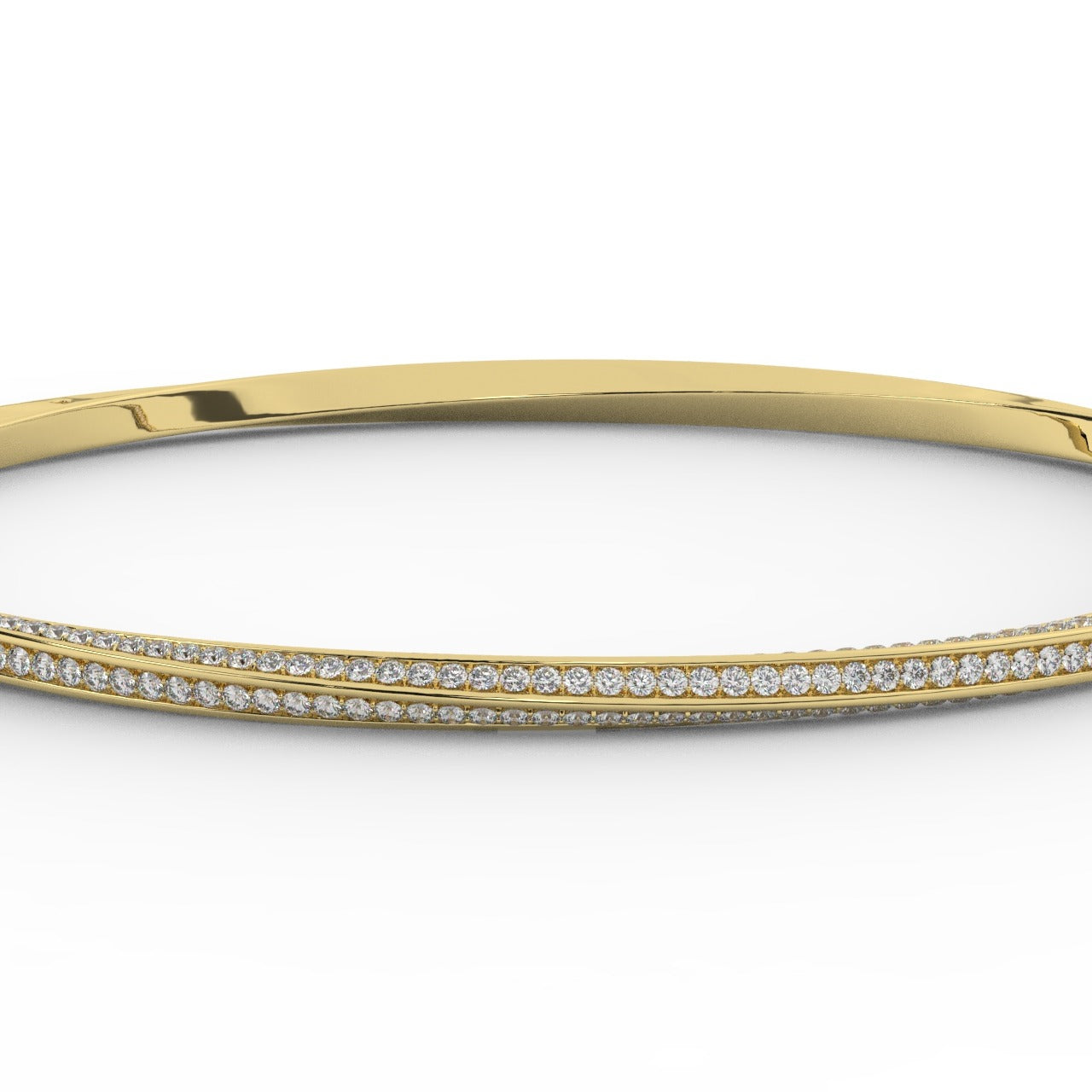 Chiara Diamond Bracelet - Yellow Gold#Metal Colour_Yellow Gold