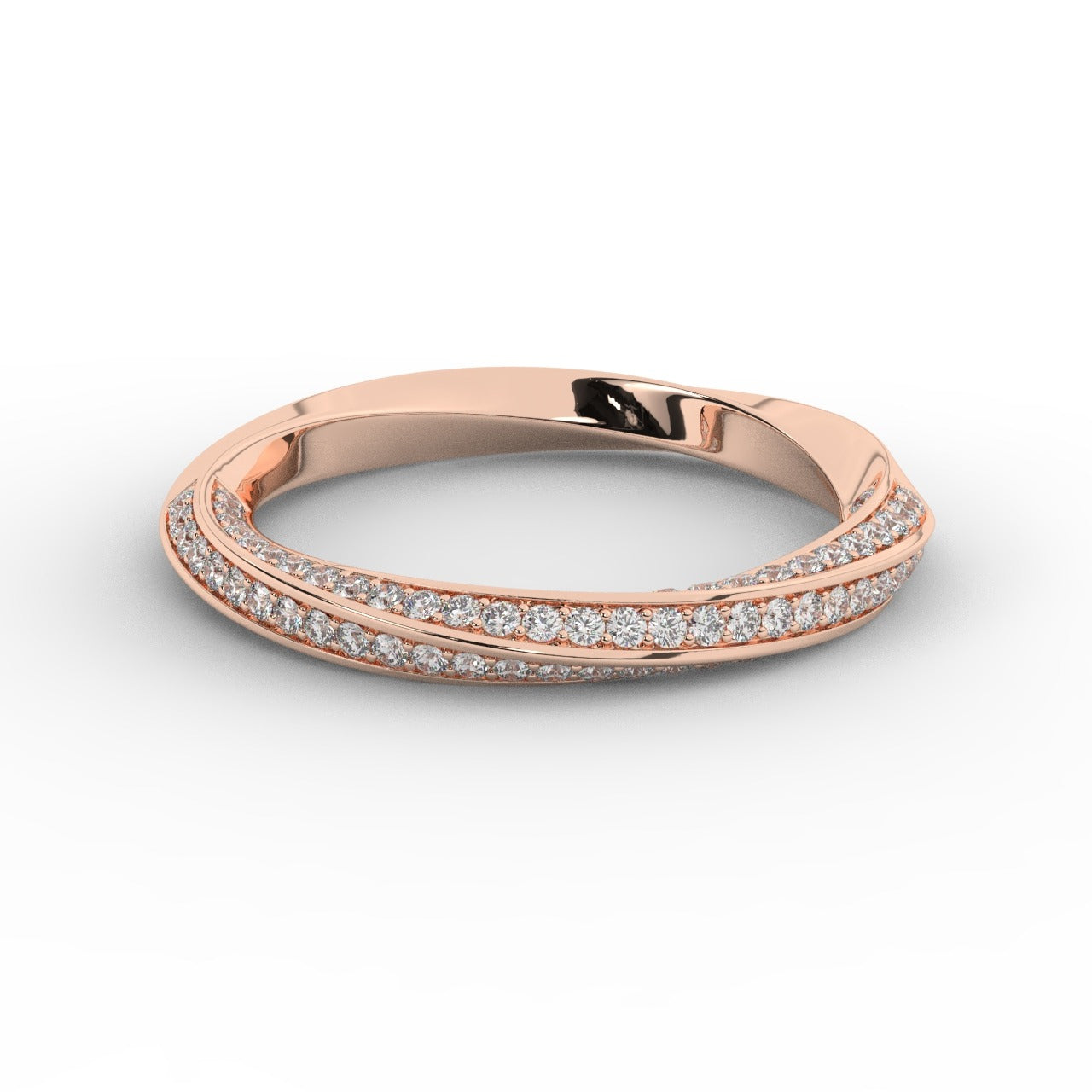 Chiara Diamond Ring - Rose Gold#Metal Colour_Rose Gold