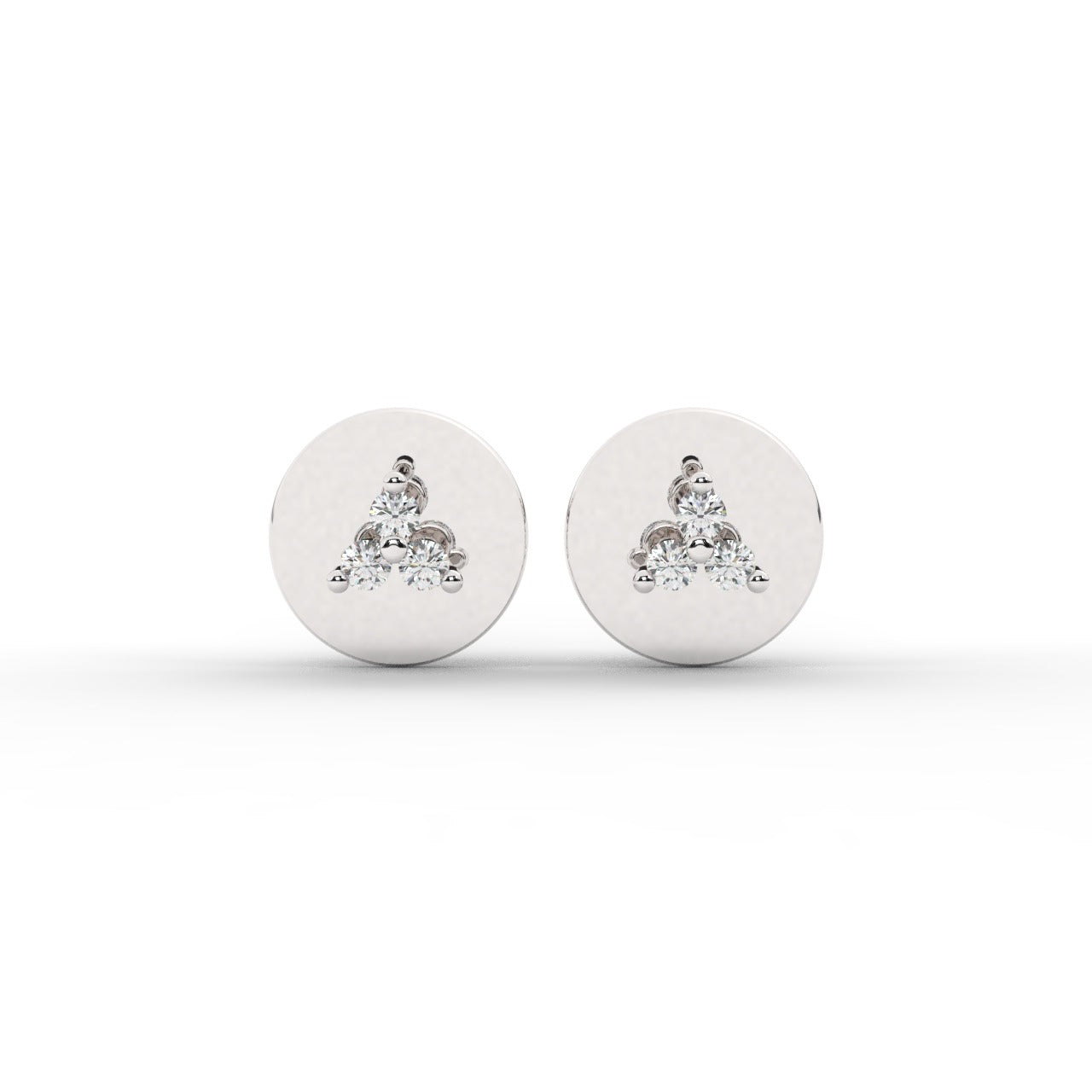 Evermere Earrings - White Gold#Metal Colour_White Gold